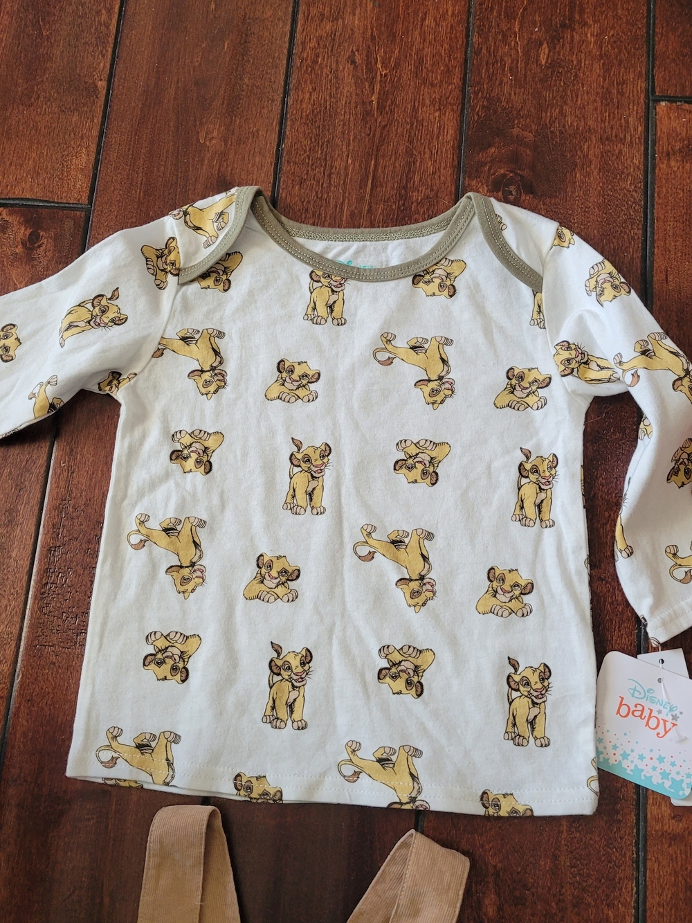 Disney Simba/Winnie The Pooh Overall Set Lot(2) Size 24 Months NWT - Picture 8 of 16